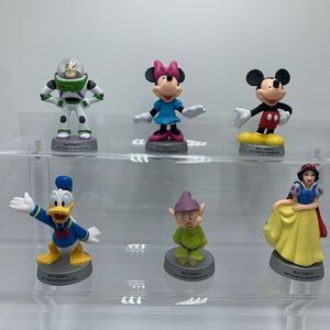 Lot of 6 Walt Disney’s 100 Years of Imagination Cake Toppers